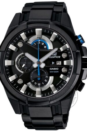 Edifice EFR-540BK-1AVUDF Black Dial Black Stainless Steel Chronograph Men's watch