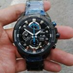 Edifice EFR-540BK-1AVUDF Black Dial Black Stainless Steel Chronograph Men's watch