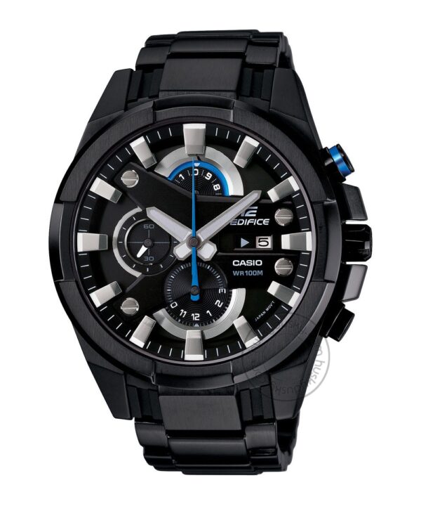 Edifice EFR-540BK-1AVUDF Black Dial Black Stainless Steel Chronograph Men's watch