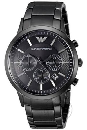 Emporio Armani Chronograph Analog Black Dial Men's Watch AR2453