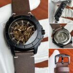 Fossil Machine Automatic Skeleton Dial Men's Watch for Men Formal Casual - FS-05014