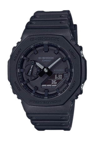 G-Shock Analog Digital Black Color Belt Men's Watch For Man With Black Dial Gift Watch GA2100-1A1