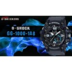 G-Shock Analog Digital Grey Belt Men's Watch For Man GA-1000-1A8 Mud-Resist Multi Color Dial Day And Date Gift Watch Gshock