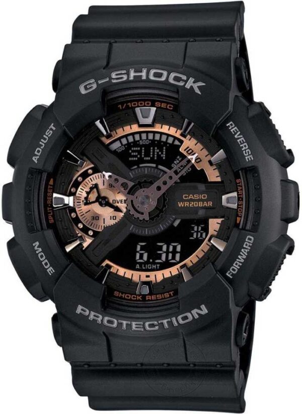 G-Shock Analog-Digital Rose Gold Dial Men's Watch For Man Sports Gshock-G397 ( Ga-100rg-1adr )