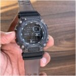 G-Shock Chronograph Digital Mineral Glass Watch GA-900SKE-8A Brown Resin Band With Black Case Men Sports Watch