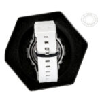 G-Shock Mid-Size Analog Digital 200M Super illuminator Watch GA-800SC-7A Black Dial White Strap