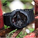 G-Shock watches Men's Watch GA-110-1BDR Analog-Digital G317