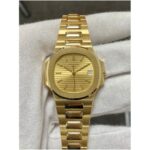 Patek Philippe Nautilus Mad Watch Qurtz Movement Gold Dated Watch For Men's-Best Men's Collection PK-1529210