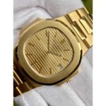 Patek Philippe Nautilus Mad Watch Qurtz Movement Gold Dated Watch For Men's-Best Men's Collection PK-1529210