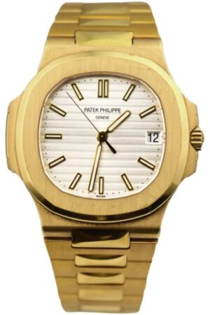 Patek Philippe Nautilus Mad Watch Qurtz Movement Rose Gold Gold Dated Watch For Men's-Best Men's Collection PK-5722