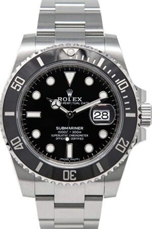 Trendy Rolex Submariner Quartz Full Black Dial Metal Men's Watch For Man - 116610Ln Gift